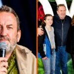 Millie McKillop, daughter of comedian Lee Mack, attending a public entertainment event with family.